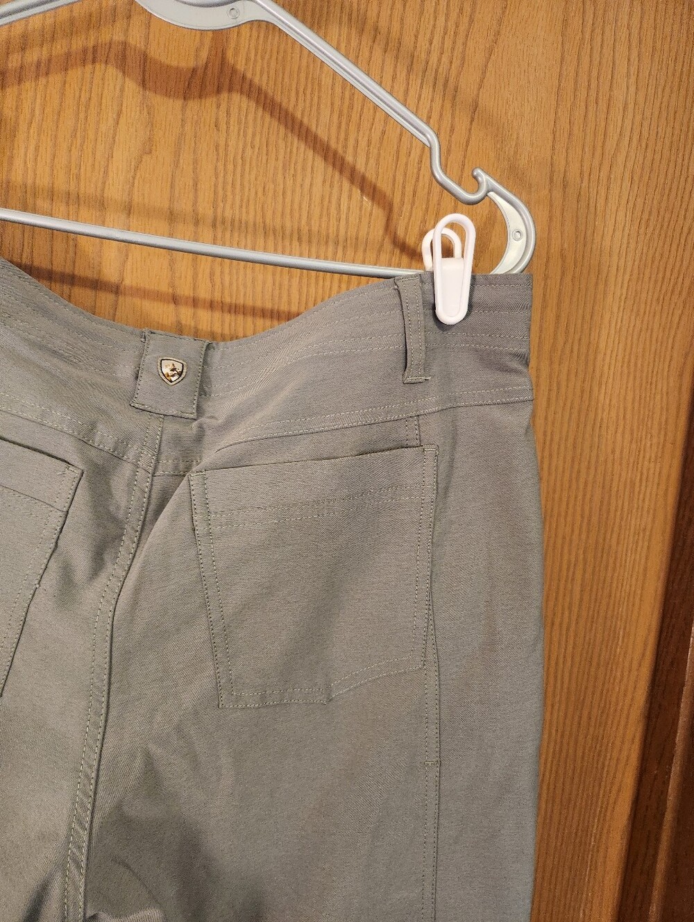 Kuhl Hiking Shorts Women's Sz 14 Gray Trekr Outdoor Camping Fishing 10” Inseam - Picture 11 of 16